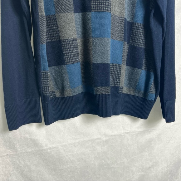 Dockers Checkered Knit Sweater NWOT - Picture 4 of 5